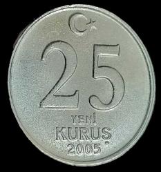 2005 25 Yeni Kuruş