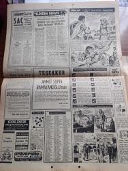 Hürriyet Gazetesi - Turkish Newspaper - 26 Ocak 1973 - Adalet Partisi ortak grubunda Süleyman Demirel konuştu devletin başına seçimle gelinir - sıkıyönetim 9 ilde 2 ay daha uzatıldı - Zonguldak ve Sakarya'da sıkıyönetim kaldırıldı - meclisten notlar - Savaş bitti ama Kuzey Vietnam pazar gününe kadar taarruzu sürdürecek - Onassis'in oğlunun uçağı sabotaj sonucu mu düştü fotoğraf - et balık kurumunda greve gidilecek - Kıbrıs'ta görüşmeler bugün başlıyor - Rauf Denktaş yeni bir kriz eşindeyiz Fotoğrafı - Good Year'de anlaşma oldu - Nihat Erim'in annesi Macide Erim vefat etti - televizyonu tenkit eden 4 saatlik açık oturum ilgiyle izlendi - Tarkan yazan ve çizen Sezgin Burak - geriye bakmayacağım yazan ve çizen Faruk Geç - OMO daha beyaz yıkar - test formda mısınız - Ana Baba Okulu - bizimkiler çizen Sezgin Burak - Dedektif Nik karikatür - sinirlilik ve yorgunluğa karşı en iyi ilaç Banyo - Türk Ticaret Bankası - bulmaca - püf noktası hazırlayan Leyla Soykut - Golden dikiş makineleri
