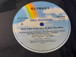 KYLMAX MAN SIZE LOVE  PLAK   - MAXI LP