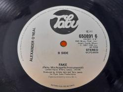 ALEXANDER O'NEAL FAKE   PLAK   - MAXI LP