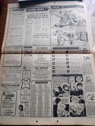Hürriyet Gazetesi - Turkish Newspaper - 8 Ocak 1973 - Behiye Aksoy Berker İnanoğlu ile evleniyor Fotoğrafı - ünlü prodüktör kendinden 14 yaş büyük ses sanatçısı için 10 yıllık eşini boşadı Fotoğrafı - CHP genel başkanı Bülent Ecevit Eskişehir'de konuştu halkımız özgürlüğe layıktır dedi - Kayıp Ana Kız Meyla ve Nuriye Cabiri olayına cinayet masası el koydu fotoğraf - Milli Güven Partisi Genel başkanı Turhan Feyzioğlu teşvik tedbiri lazımdır dedi - meclis başkanı Sabit Osman Avcı reform takvimi ile ilgili görüşmelerini yarın sona erdiriyor - Erol Büyükburç tartıştığı üç  genci yaraladı Fotoğrafı - Erol Büyükburç'un elinde cop ve bıçak vardı Fotoğrafı - 276 sanıklı İhtilalci İşçi Köylü Partisi davası başlıyor - Tarkan yazan ve çizen Sezgin Burak - Burç falınız - geriye bakmayacağım yazan ve çizen Faruk Geç - serbest kürsü herkese söz hakkı yöneten Tahsin Öztin - Yıldırım servis yöneten Erdoğan Arıpınar - İstanbul Ankara İzmir Radyosu Programı - Millet Partisi Genel Sekreteri Hilmi İşgüzar