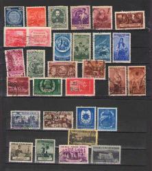 Romanya 1948- 55 arası - Klasik pul lotu - Damgalı