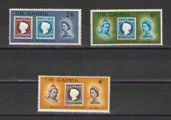 LOT.13 » Gambia 1969 - Gambiya'nın 100. Yıldönümü Pulları - MNH - Damgasız