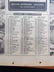 Hürriyet Gazetesi - Turkish Newspaper - 6 Aralık 1970 - Yüksekkaldırımlı Bernie Confeld güzel sevgilisi Vicki'yi boğmaya kalktı Fotoğrafı - adam başına yıllık gelir bakımından dünya 78. düştük - beğenmediğimiz İsrail eski vilayetlerimiz Libya Tunus Cezayir bizi geçtiler - kara kış başladı - adam başına yıllık gelire göre ülkelerin sıralanışı - Türkiye bu sıralamada 56. Sırada - işçilerimiz 1976'da Avrupa'da serbestçe çalışabilecekler - maaş almayan binlerce memur var - mide bastırmakta pahalandı simit 50 kuruş Fotoğrafı - Hadiye Baki karnım acıkmıştı diyerek pahalı simit'ten dert yandı Fotoğrafı - Tarkan yazan ve çizen Sezgin Burak - Başlık yazan ve çizen Faruk Geç - Ali Esin'e göre hava durumu - büyük Dershane Cebeci Ankara - İstanbul Ankara İzmir Radyosu Programı - taksitle kürk satışları pak mağazalarında - Sara Kohen ile Veto ( Avram ) Mitrani nişanlandılar - Ankara radyosunda saat 10.30'da ne Yaşar ne yaşamaz - İstanbul radyosunda 16.45'te Can Etili'den türküler - Güzide Kasacı