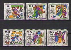 LOT.9 » Doğu Almanya - DDR - 1959 - Peri Masalları -  damgalı - Blok içi