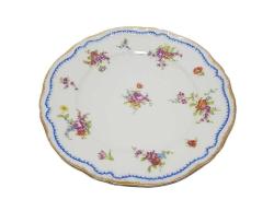 OSMANLI DÖNEMİ HAVILAND LIMOGES & DECUGIS CONSTANTINOPLE DAMGALI ÇOK NADİR PORSELEN TABAK