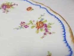 OSMANLI DÖNEMİ HAVILAND LIMOGES & DECUGIS CONSTANTINOPLE DAMGALI ÇOK NADİR PORSELEN TABAK