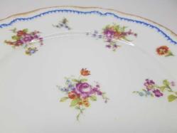 OSMANLI DÖNEMİ HAVILAND LIMOGES & DECUGIS CONSTANTINOPLE DAMGALI ÇOK NADİR PORSELEN TABAK