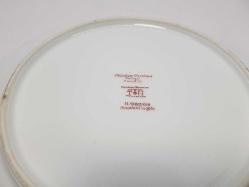 OSMANLI DÖNEMİ HAVILAND LIMOGES & DECUGIS CONSTANTINOPLE DAMGALI ÇOK NADİR PORSELEN TABAK