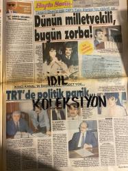 HAFTA SONU DERGİ - GAZETESİ DOĞUM GÜNÜ HEDİYESİ (TURKİSH -MAGAZINE - NEWSPAPER) - TAM TAKIM 8 SAYFADIR - 2 EKİM 1987 - Sayı:40 - Talha Özmen-Göker Birdal-Meral Sezgin-Nigar Uluerer-Seracettin erman-Neşe Erberk-Halil Akıncı-Sibel Can-Tolga Han-Ahmet Selçuk İlkan-Seyfi Dursunoğlu-Tijen Erman-Süha Baykal- Suna pekuysal-Hadiye Bulaner-Güzide Yükek-Perihan Savaş-Yılmaz Zafer-Selin Dilmen-Zeki Müren-Plakçılar Çarşısı-Emel Sayın-Muazzez Abacı-Yavuz Asöcal-Marilyn Monroe-Naim Akan-Neriman-Lucie Strobbe-Hale Çetin-Sinan Çetin-Esen ve Çiğdem İşbilir-Ayhan Seçkin-Kenan Gürtimur-Tuncay Şarizi-Turgay Atasü-Engin Kefkep-Ersin İmer-Mehtap Ar-Nil Ünal-Gökhan Güney-Uğur Güneri-Sadık,Serpil Çakmaklı-Saadet Gürses-Meral Zeren-Tahsin Kaya-İbrahim Tatlıses-Türkücü Elvan-Emin Altınbaş-Elvan Aras-Adem Gürses-Faruk Bayhan-Atalay Akçalı-Tunca Toskay-Emin Altınbaş-Ünal Narçın-Bülent Ersoy-MESAM-Nevzat Sümer-Ümit Besen-Havva Kopan-Canan Özbek-Kadir İnanır-Ünal Narçın