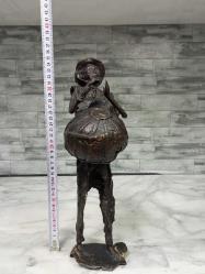 Antika Avrupa Sanatçı Yapımı Bronz Heykel