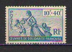 LOT.5 » Fransa 1943 -  Özgürlük Komitesi Pulu  - MNH - Damgasız