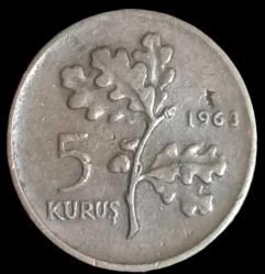 1963 5 Kuruş
