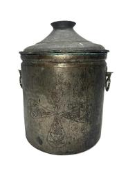 ANTİKA HAÇ FORMLU BAKIR KOVA