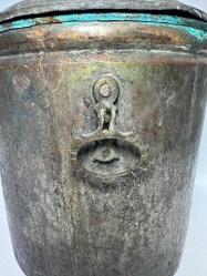 ANTİKA HAÇ FORMLU BAKIR KOVA