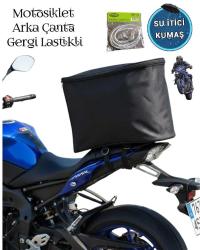 SEVBAGS MOTOSİKLET ARKA ÇANTA GERGİ LASTİKLİ