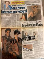 HAFTA SONU DERGİ - GAZETESİ DOĞUM GÜNÜ HEDİYESİ (TURKİSH -MAGAZINE - NEWSPAPER) - TAM TAKIM 8 SAYFADIR - 23 EKİM 1987 - Sayı:43- cihan Ünal-altın portakal kazandıran yatak-Türkan Şoray-yüksel Şengül-Ümit efekan-erler film-Mine Baysan-Müjde Ar-hümeyra-Özcan Sandıkçıoğlu-Hümeyra-göker birdal-malike akbay-sadık akbay-nural benli-Zeki Alasya-Metin Akpınar-Nevra Serezli-deve kuşu kabare- Sezer güvenirgil-nural benli-sadık Hidayet-Mahmut cevher-Çiğdem Tunç-Kamil Sönmez-Nilgün Emre-Osman ve Esin Yağmur dereli-Yüksel uzel-Zeynep ve Asım eken-Kamil Sönmez-erşan Başbuğ-bu yazı başı dönenler için-Ertuğrul Sayın-Oktay kumral-aşkın Laçin-Anadolu Bankası- Abdurrahman Palay-Tanju Korel-adalı Hüseyin-Ceylan Palay-Zeki Müren-Suna yıldızoğlu-Çetin Alp-Aydemir akbaş-Hale Soygazi ile o biçim röportaj-Adnan Şenses‘ten rezil bir bilmece-Esin gülsoy-Turgut Özal-Talat Tokat-Ayşe Ege soy-Aydoğan ergezen- bilge güner-Ramazan hüdür-Selen Büke-Çiğdem İşbilir-bülent bilgiç-Selen büke-Kenan kalav-Talat Bulut-Ayşegü