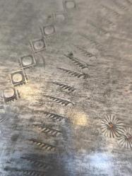 Antika Osmanlı Bakır Tepsi ( sini )