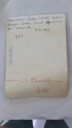 YEŞİLÇAM'IN EFSANE DUBLAJ SANATÇISI ABDURRAHMAN PALAY'IN ORİJİNAL FOTOĞRAFI - 18 x 12 cm EBADINDA - ABDURRAHMAN PALAY, YALÇIN AKÇAY'IN ''CENDERE'' İSİMLİ OYUNUNDA SAHNEDEYKEN ÇEKİLMİŞ BİR KARE. 7 ARALIK 1973