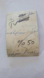 YEŞİLÇAM'IN EFSANE DUBLAJ SANATÇISI ABDURRAHMAN PALAY'IN ORİJİNAL FOTOĞRAFI - 11,5 x 7 cm EBADINDA - ABDURRAHMAN PALAY'IN YAKINDAN ÇEKİLMİŞ BİR FOTOĞRAFI