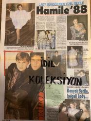 HAFTA SONU DERGİ - GAZETESİ DOĞUM GÜNÜ HEDİYESİ (TURKİSH -MAGAZINE - NEWSPAPER) - TAM TAKIM 8 SAYFADIR - 6 KASIM 1987 - Sayı:45 - Nazlı Birand-Emrah-Lady Güngör-Güngör Bayrak-Lady Berichi-Harnile Lady-Yves Saint Laurent-Mireille Mathieu-Louise Salomon-Neslihan Yargıcı-Serhat Kayacı-Neslihan Yargıcı-Harun Kolçak-Sezen Aksu-Mehmet Abut-Ercüment Hayalioğlu-Güneş Olcay-Ayhan Özgün-Özlem Onursal-Yalçın Gülhan-Aydemir Akbaş-Yaşar Canikoğlu-Levent Heybetli-Orhan Boran-Mehmet Ali Erbil-Bülent Kayabaş-Bülent Bilgiç-Elele Dergisi-Küçük Emrah-Müslüm Gürses-Ferdi Tayfur-Orhan Gencebay-Ceylan-Belkıs Akkale-Hülya Sözer-Fahrettin Aslan-Nil Burak-Cemre Yaz-Ayhan Avşar-Emel Sayın-Gülsen Aksel-Suna Yıldızoğlu-Çetin Alp-Hülya Süer-Cavidan Akyol-Yıldız Arhan