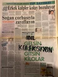HAFTA SONU DERGİ - GAZETESİ DOĞUM GÜNÜ HEDİYESİ (TURKİSH -MAGAZINE - NEWSPAPER) - TAM TAKIM 8 SAYFADIR - 6 KASIM 1987 - Sayı:45 - Nazlı Birand-Emrah-Lady Güngör-Güngör Bayrak-Lady Berichi-Harnile Lady-Yves Saint Laurent-Mireille Mathieu-Louise Salomon-Neslihan Yargıcı-Serhat Kayacı-Neslihan Yargıcı-Harun Kolçak-Sezen Aksu-Mehmet Abut-Ercüment Hayalioğlu-Güneş Olcay-Ayhan Özgün-Özlem Onursal-Yalçın Gülhan-Aydemir Akbaş-Yaşar Canikoğlu-Levent Heybetli-Orhan Boran-Mehmet Ali Erbil-Bülent Kayabaş-Bülent Bilgiç-Elele Dergisi-Küçük Emrah-Müslüm Gürses-Ferdi Tayfur-Orhan Gencebay-Ceylan-Belkıs Akkale-Hülya Sözer-Fahrettin Aslan-Nil Burak-Cemre Yaz-Ayhan Avşar-Emel Sayın-Gülsen Aksel-Suna Yıldızoğlu-Çetin Alp-Hülya Süer-Cavidan Akyol-Yıldız Arhan