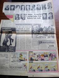Hürriyet Gazetesi - Turkish Newspaper - 4 aralık 1971 - 14 bakanın kabineden çekilmesi üzerine Nihat Erim istifa etti - Mahir Çayan'ın arkadaşları hep birlikte ayaklanıp askerlerle kavga etmişlerdir Fotoğrafı - Sanıklar muhafızlara tekme tokat saldırdı - idamı istenen sanıklardan Rüçhan Manas askerlere bağırırken mahkeme başkanı Albay Vecdi Müftüoğlu araya girdi fotoğraf -İstanbul 3 nolu Sıkıyönetim mahkemesinde Dün duruşma sırasında çıkan olaylar -Nihat Erim Adalet Partisi Genel Sekreteri Nizamettin Erkmen ile görüştü - Süleyman Demirel Mütalaa serdedecek durumda değilim dedi - Mahir Çayan ve 4 arkadaşının kaçma olayı ile ilgili 11 asker tutuklandı - Tarkan yazan ve çizen Sezgin Burak - gurbetteki sevgili yazan ve çizen Faruk Geç - Orgeneral Faik Türün İstanbul'a döndü - İstanbul İzmir Ankara Radyosu Programı - 14 bakan 26 Mart'tan 3 Aralığa kadar Erim kabinesinde kaldı - Başbakan yardımcısı Sadi Koçaş Fotoğrafı - İçişleri Bakanı Osman Olcay fotoğraf - Ulaştırma Bakanı Cahit Karakaş -