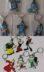 Sınırlı sayıda kampanyalı indirimli Koleksiyon dekor tasarım hediye vintage retro aksesuar süs anahtarlık set Temel reis Hugo Tenten sevimli canavar yaratık figür vb.