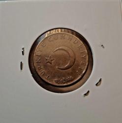 656// 10 Kuruş Bakır 1970