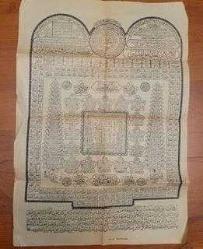 ESKİLERDEN TAŞ BASKI TILSIM, HAVAS, KORUMA DUALARI. KOLEKSİYONLUK.