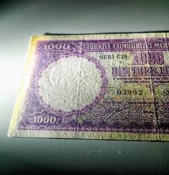 5. Emisyon 1000 lira mor binlik