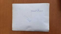 TÜRKİYE CUMHURİYETİ 2. CUMHURBAŞKANI İSMET İNÖNÜ'NÜN ORİJİNAL BÜYÜK BOY AJANS-BASIN FOTOĞRAFI - 24 x 18 cm EBADINDA - İSMET İNÖNÜ, CUMHURİYET HALK PARTİSİ (CHP) MECLİS KÜRSÜSÜNDE KONUŞMA YAPARKEN ÇEKİLMİŞ BİR KARE