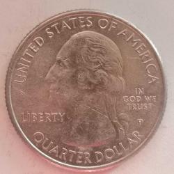 AMERİKA  2020 P    25 CENT ÇEYREK DOLAR  HATIRA  Güzel Amerika Çeyrekleri - Tuz Nehri Körfezi