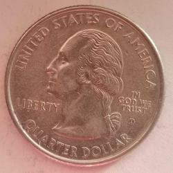 AMERİKA  2000 D     25 CENT ÇEYREK DOLAR  HATIRA  50 Eyalet Çeyreklikleri - Güney Karolina