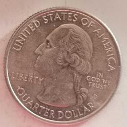 AMERİKA  2020 D     25 CENT ÇEYREK DOLAR  HATIRA  Güzel Amerika Çeyrekleri - Amerikan Samoası Ulusal Parkı