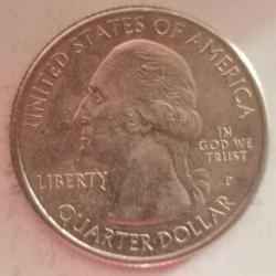 AMERİKA  2016  P     25 CENT ÇEYREK DOLAR     HATIRA Güzel Amerika Çeyrekleri - Cumberland Boşluğu