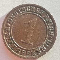 ALMANYA  1930 F     1 PFENNIG