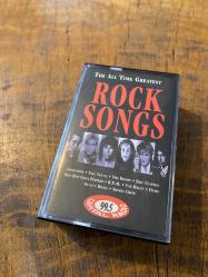 THE ALL TIME GREATEST ROCK SONGS - 2 X KASET