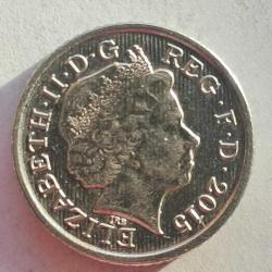 İNGİLTERE  2015  5  PENCE ESKİ TİP