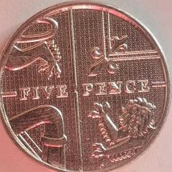 İNGİLTERE  2013   5  PENCE