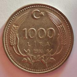 TÜRKİYE  1993   1000  LİRA