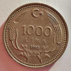 TÜRKİYE  1993   1000  LİRA