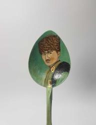 ATATÜRK RESİMLİ AHŞAP KAŞIK