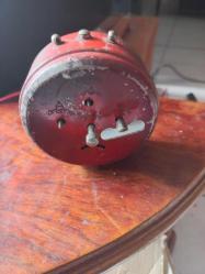 ANTİKA KURMALI İSVİÇRE MASA SAATİ--- Bakıma ihtiyacı var