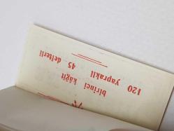 CUMHURİYET İLK DÖNEM ÇOK NADİR HATAY SİGARA KAĞIDI