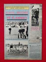 Galatasaray, Ayhan Elmastaşoğlu, Beşiktaş - 11 Şubat 1969 - Sayı: 127 - Fotospor Dergisi Kapağı