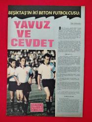 Galatasaray, Ayhan Elmastaşoğlu, Beşiktaş - 13 Kasım 1967 - Sayı: 62 - Fotospor Dergisi Kapağı