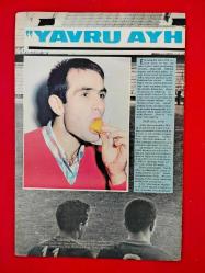 Galatasaray, Ayhan Elmastaşoğlu - 1966 - Sayı: 9 - Fotospor Dergisi Kapağı