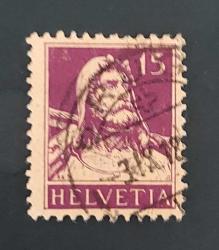 İsviçre klasik pul- damgalı