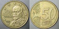 YUNANİSTAN 50 EURO CENT 2021 LEPTA.G